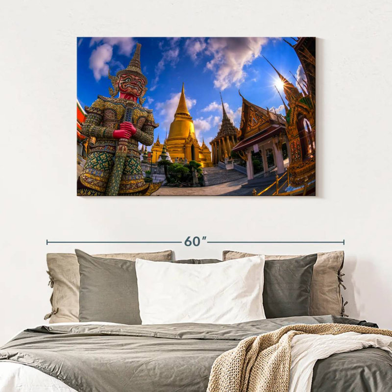 Adella Wat Phra Kaew Complex, 32" H x 48" W