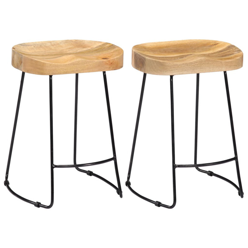 Fulbright Counter Stool, 45 x 40 x 62 cm, Light Brown