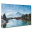 Mountain Above The Lake - Wrapped Canvas-61842185