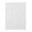 Armoire de rangement 12 cubes cubes en plastique empilable