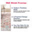 Maloy Oriental Power Loom Polyester Area Rug in Coral-97747914