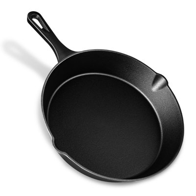 10" Cast Iron Skillet Frying Pan