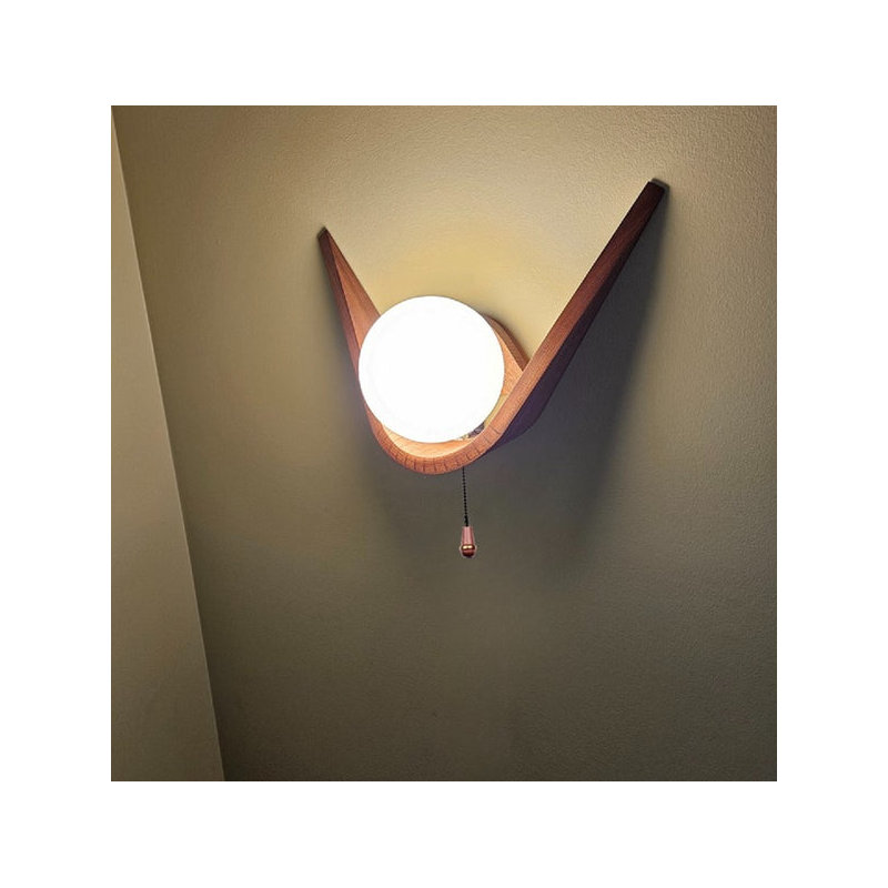 Applique murale en bois cintré Slung