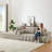 Chenille L-Shape Luxury Sectional Oversized Sofa,Mnimalist Design,Comfy Sleeper Couch For Living Room,Apartment Reception Spaces,No Assembly Required-1194366826-1194366824