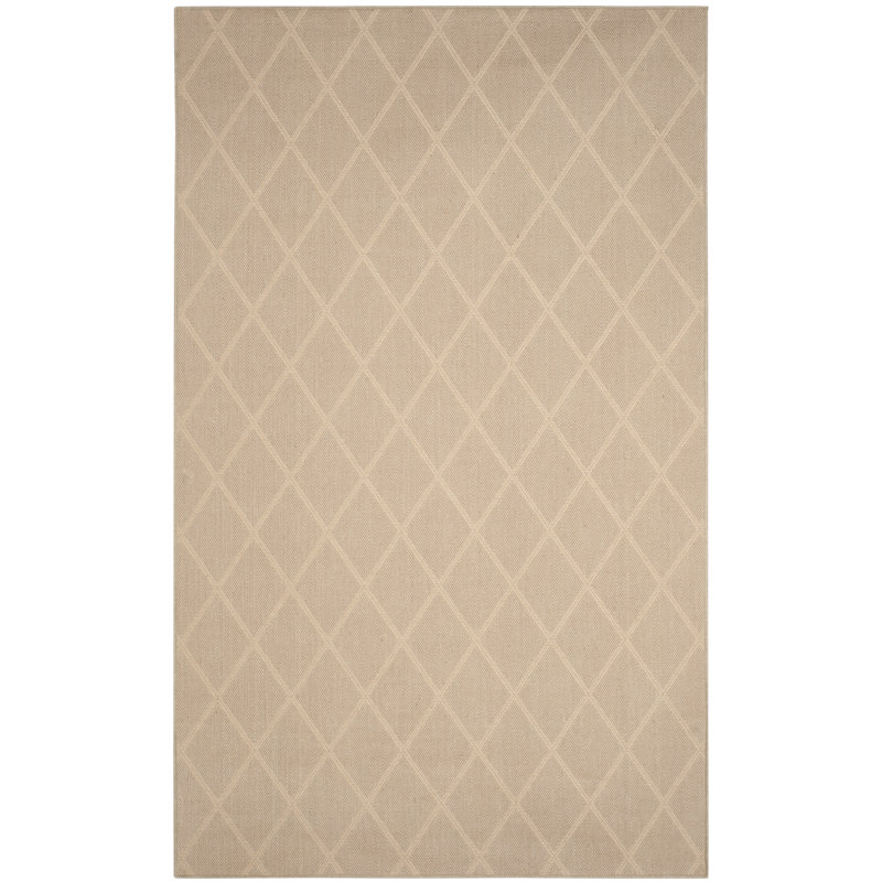 Fiske Jacquard Weave Performance Geometric Rug, Rectangle 4' x 6'