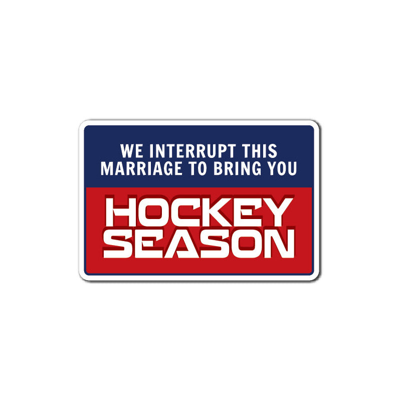 Signe de la saison de hockey