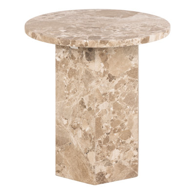 Darmesha Glass Top End Table