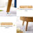 Jodeane Solid Wood Top Coffee Table-518227591