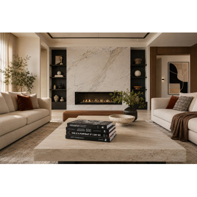 Livres décoratifs - pile de tables basses Tuxedo - 4 livres noirs et blancs
