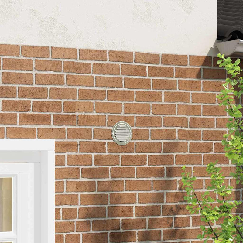 VidaXL Stainless Steel Vent Cover, 4cm H x 14cm W x 14cm D