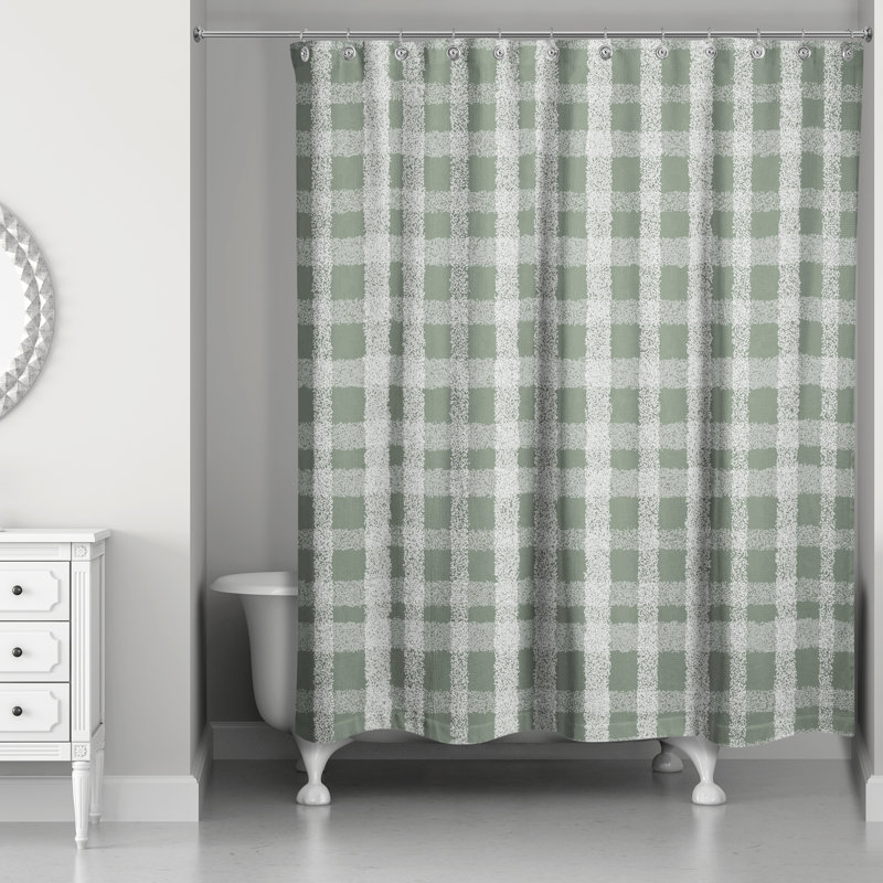 Rideau de douche Rosalei, Sauge
