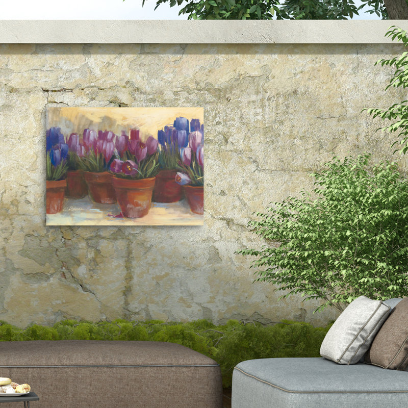 Toile d'extérieur Carol Rowan, H 14 po x l 19 po x P 1,5 po