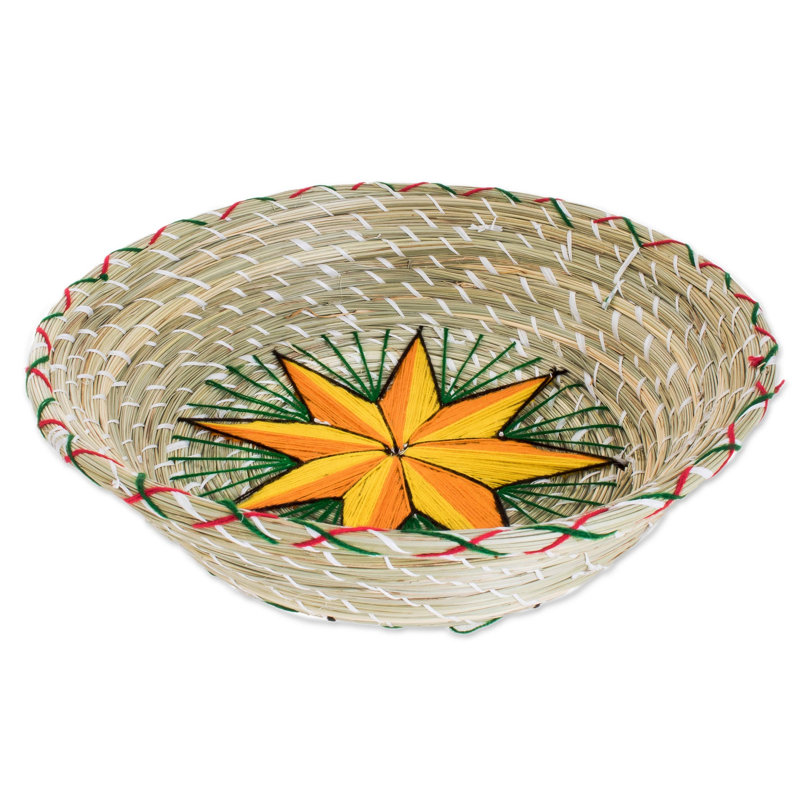 Bayou Breeze Friese Fiber Decorative Basket
