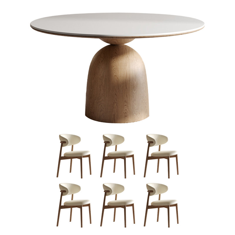 Table de salle à manger Rock, H 29,52 po x L 47,24 po x l 47,24 po