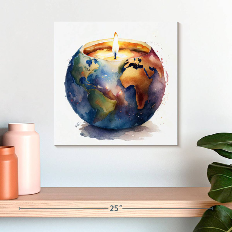 Climate Changing, 16" H x 16" W