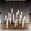Opal Candle 19 - Light Cluster Pendant-64590738-64590742