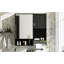 Armoire de rangement murale de salle de bain avec miroir-1558282549
