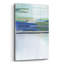  «Blue Lapis Waterfall 1» par Brittany Evans, art mural en verre acrylique, 16 po x 24 po-386366486