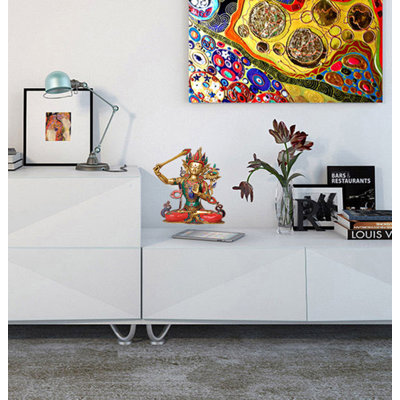 Golden Buddha Decal Golden Buddha Sticker Golden Buddha Wall Art