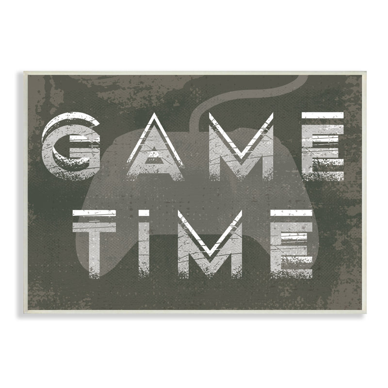 Jeu vidéo patiné, Plaque murale, H 10 po x l 15 po