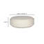 Table basse d'extérieur ovale L 48 po x l 48 po Anouge-756540842