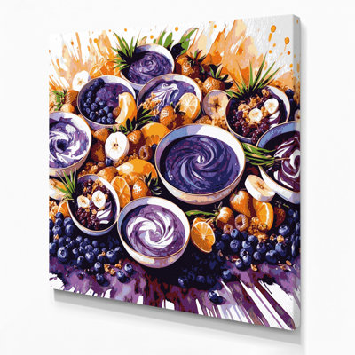 Art mural sur toile, Desserts
