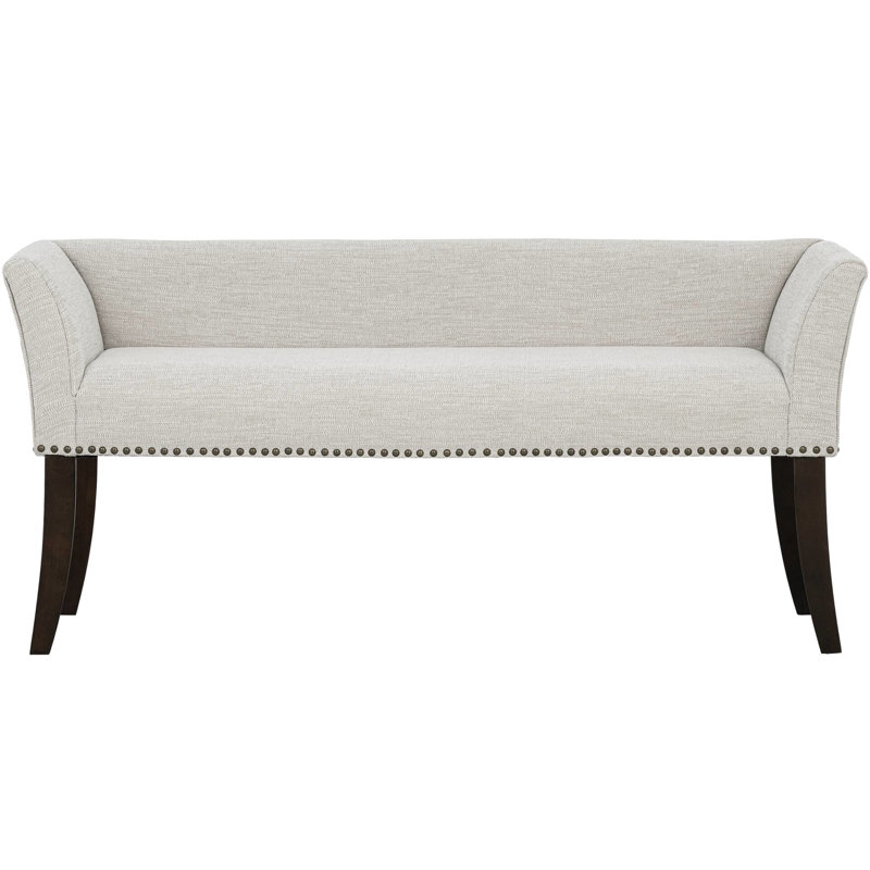 Upholstered Bench Cream