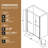 48" W X 72" Hdouble Sliding Shower Doormatte Black Aluminumclear Tempered Glassanti-Shatter Filmcorrosion-Resistanteasy Setupbathroom Use Aluminum Frameclear Glasswaterproof Designreversible