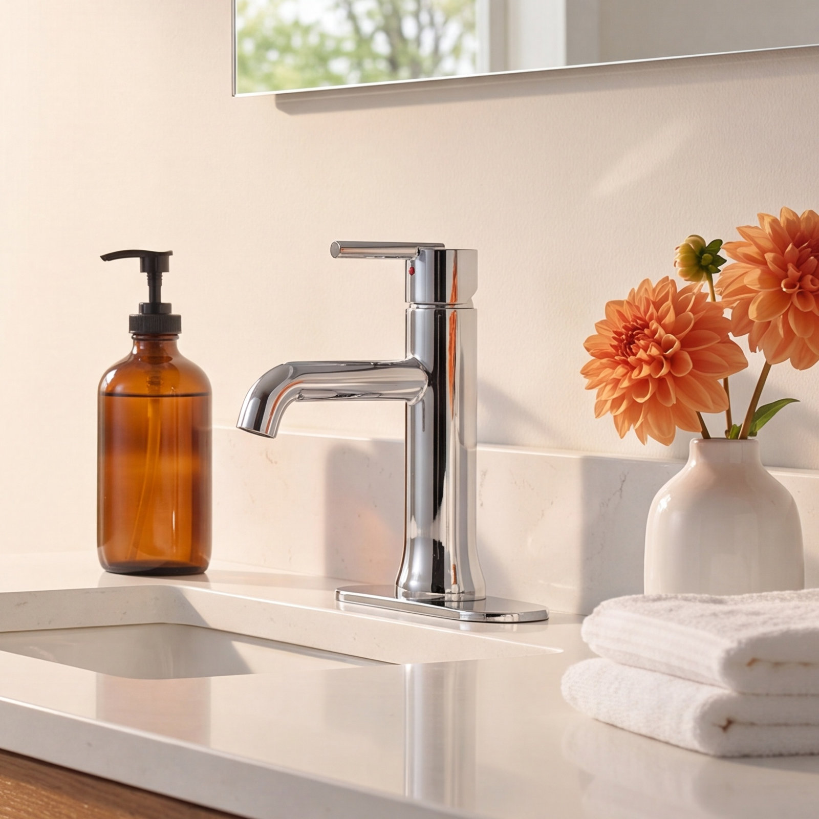 Trinsic Single-Hole Bathroom Faucet, Chrome