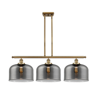 Lattimer 3-Light Dimmable Metal Pendant