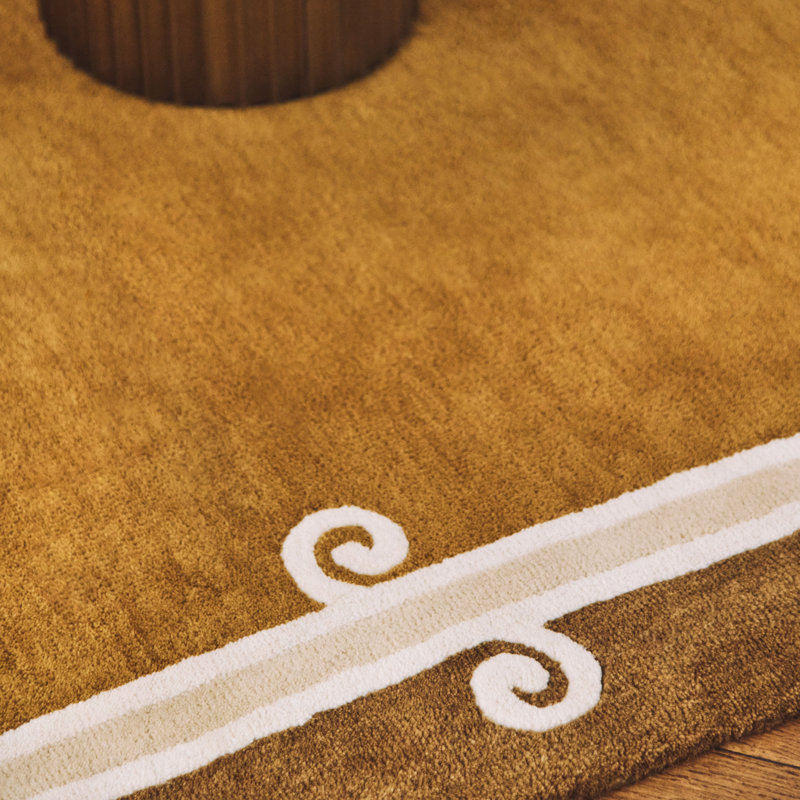 Syracuse Hand Tufted Wool Area Rug, Rectangle 8'2" x 11'4"