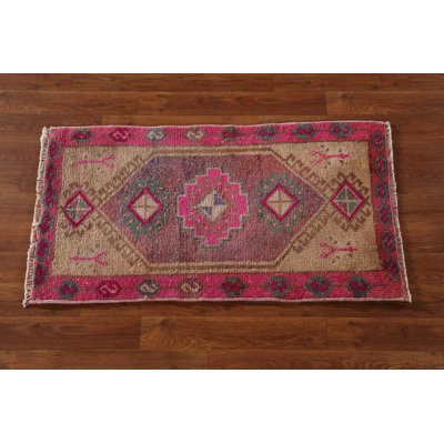 Tapis turc tribal en laine Anatolian