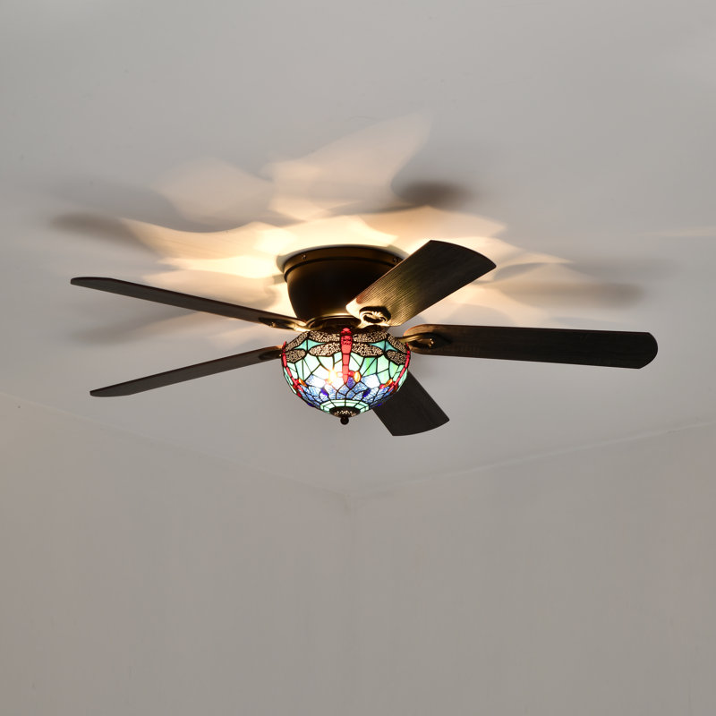 Ventilateur de plafond encastré 52 pouces Pluvey