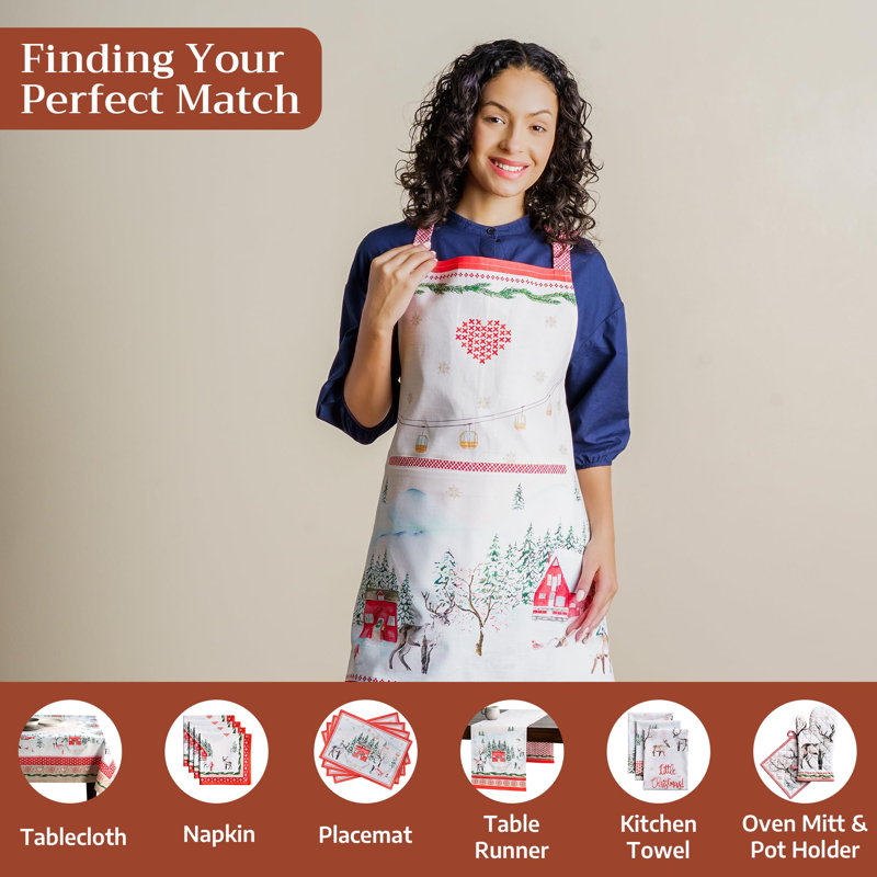 Tablier 100% coton Maison d 'Hermine