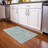 Machine Washable Indoor/Outdoor Xhevrie Turquoise Rug-829790978