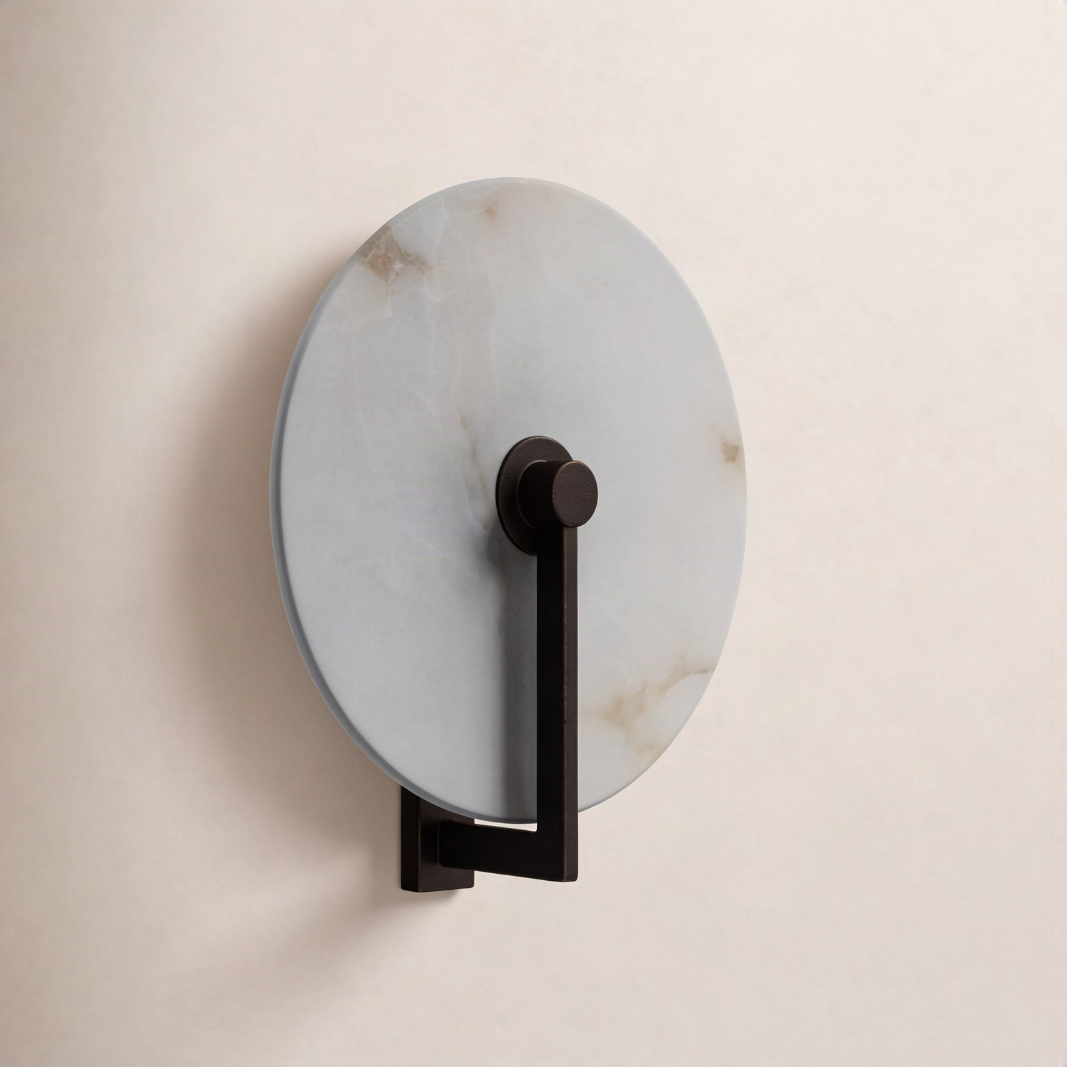 Galway Single Light Dimmable LED Armed Sconce