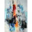 Abstract Area Rug in Blue-980942626