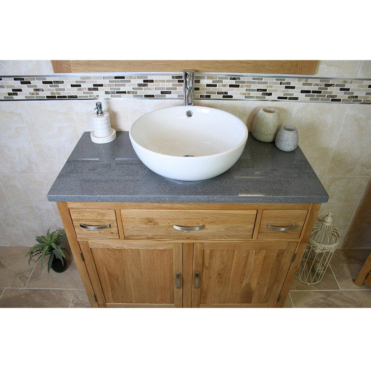 Kennedi 1000mm Single Bathroom Vanity with Vessel Ceramic Basin
