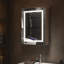 Chriss W H Wall Mounted Required Frameless Medicine Cabinet Mirror 3 Adjustable-1991387261