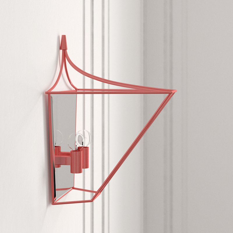 Cavanagh 2 - Light Flush Mounted Sconce, Coral