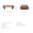 Solid Wood Single Coffee Table