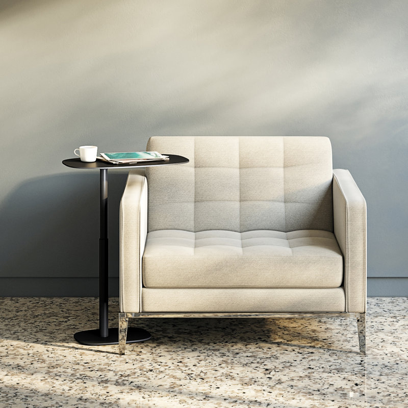Serif End Table, Pepper