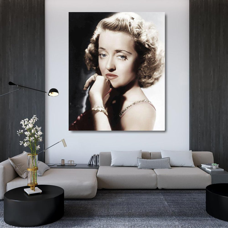 "Darby Home Co", galerie de photos sur toile tendue à Hollywood, "Bette Davis" (64_487105)