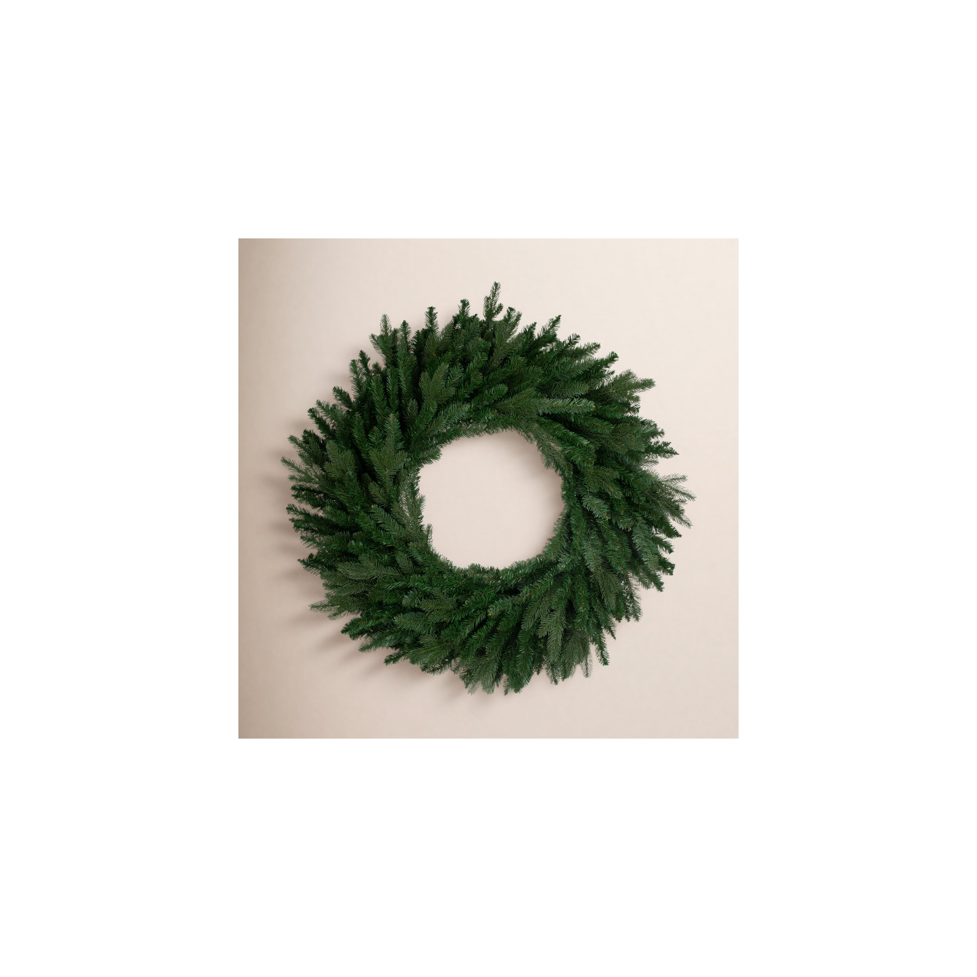 Real Touch™ Grande Spruce Artificial Christmas Wreath, 48" H x 48" W x 8" D