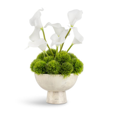 Plato RealTouch Calla Lilly Arrangement