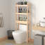 Alarice Solid Wood Bathroom Shelves-248529706