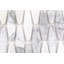 Carreau de mosaïque en verre / marbre Orbit 1 po x 4 po Orbit