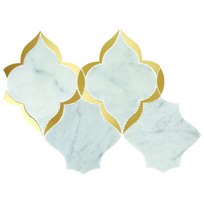 Natural Stone Arabesque Mosaic Tile
