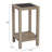 Sulkey Top End Table with Storage