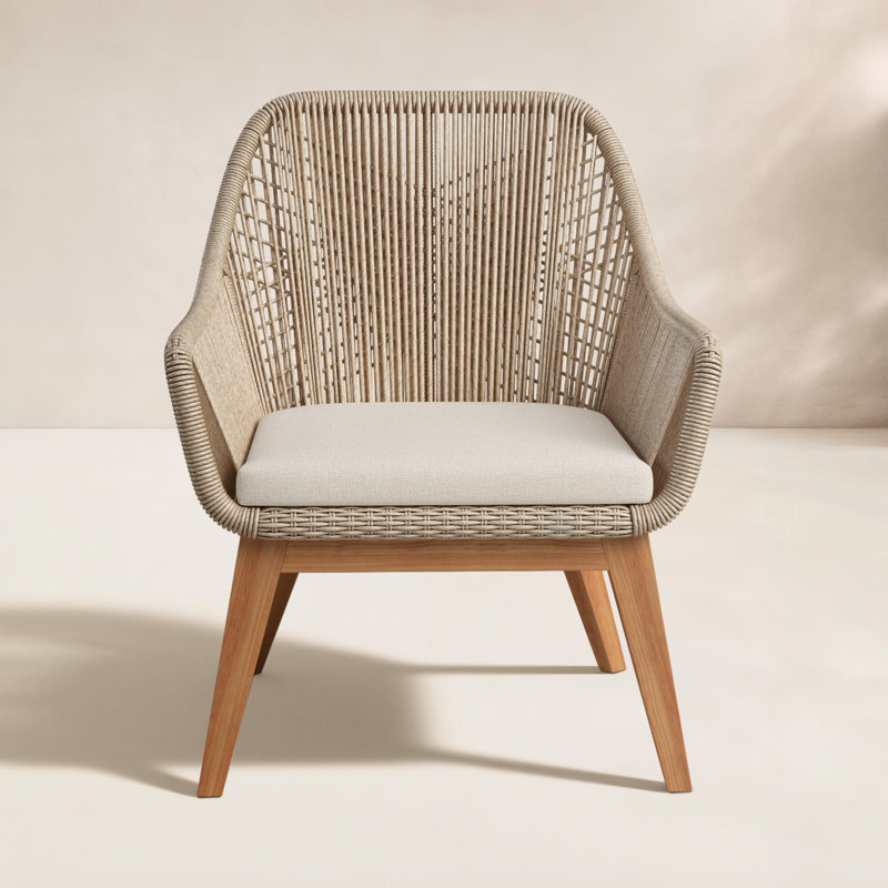 Dalton Outdoor Teak Lounge Chair
